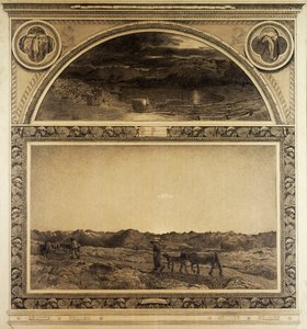 Étude pour le Triptyque des Alpes, Nature