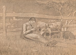 La Bergère, vers 1888