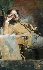 Vittorio Grubicy de Dragon, par Giovanni Segantini