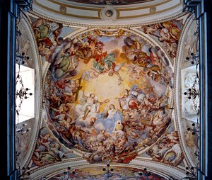 Couronnement de la Vierge, 1725