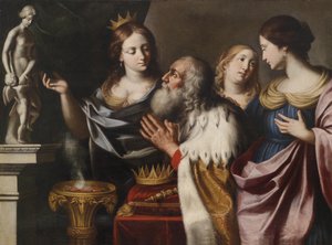 Les épouses du roi Salomon le conduisent à l