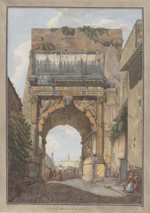 Arc de Titus - Giovanni Volpato, Louis Ducros