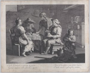 Trois personnes assises autour d