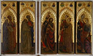 Saintes, Vierges et Martyrs, c.1350-60 - Giovanni da Milano