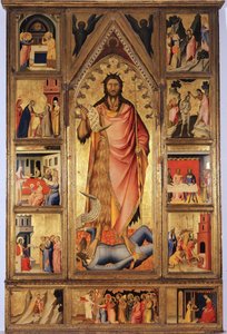 Retable du Baptiste - Giovanni del Biondo