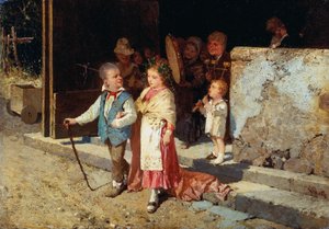 Jeune couple marié, par Giovanni Del Re