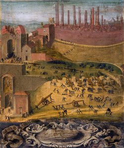 La Victoire de Porta Camollia à Sienne en 1526 - Giovanni di Lorenzo Cini
