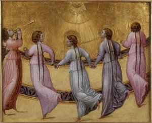 Cinq anges dansants, vers 1436