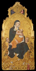 Madone avec enfant et anges. L