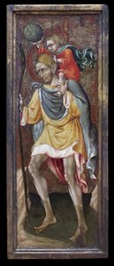 Saint Christophe portant Jésus-Christ sur ses épaules