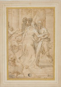 La rencontre de Joachim et Anne à la Porte Dorée
