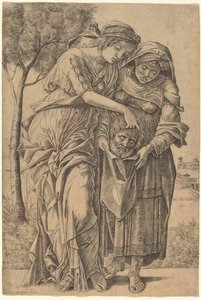 Judith avec la tête d