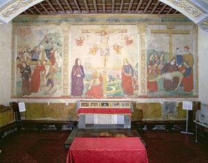 Le chemin du Calvaire, La Crucifixion, La Déposition, de la salle capitulaire
