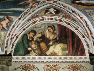 Histoire de Judith et Holopherne (détail) - Girolamo Romanino