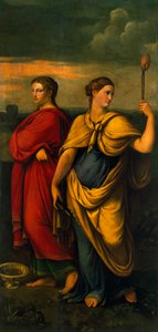 Sainte Lucie et Sainte Agathe par Girolamo da Carpi