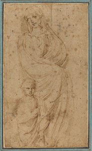 Deux figures - Girolamo da Carpi