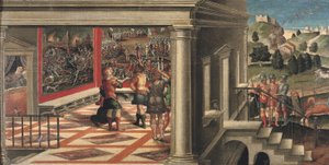 Scènes de Orlando Furioso (détail)
