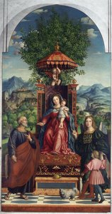 Madone au parapluie de Girolamo dai Libri, Musée de Castelvecchio