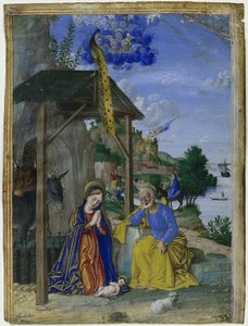 Miniature unique : La Nativité, vers 1515