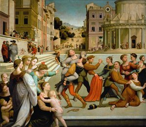 Enlèvement de Dinah - Giuliano Bugiardini