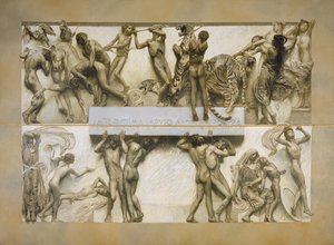 Amour, du Cycle de la Vie Humaine - Giulio Aristide Sartorio