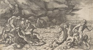 Neptune calmant la tempête qu