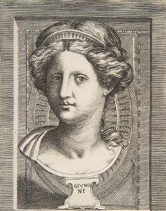 Tête sculptée de Junon, vers 1531-76