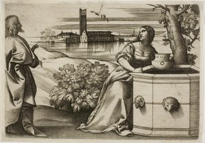 Christ et la femme samaritaine