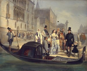 La famille Tolstoï à Venise, 1855