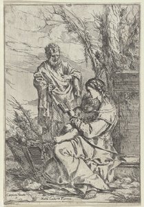 Sainte Famille avec Marie lisant