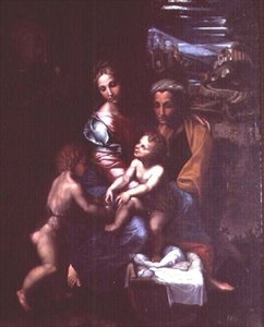 Madone et enfant avec Sainte Anne et Saint Jean-Baptiste