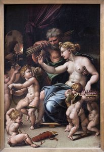 Vénus et Vulcain - Giulio Romano