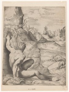 Jean-Baptiste dans le désert - Giulio Sanuto