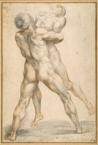 Hercule luttant avec Antée