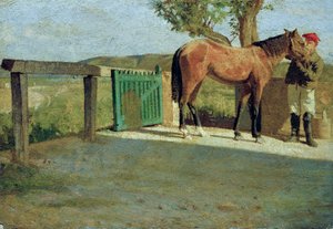 Le petit cheval - Giuseppe Abbati