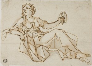 Figure allégorique de la tempérance