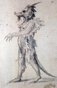 Costume pour un dragon, XVIe siècle - Giuseppe Arcimboldi
