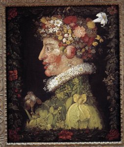 Printemps. Allégorie des saisons. Peinture de Giuseppe Arcimboldo (1527-1593). Musée du Louvre