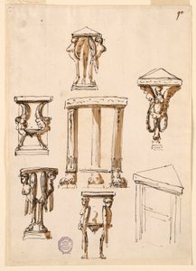 Tables consoles - Giuseppe Barberi