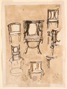 Conceptions pour des chaises - Giuseppe Barberi