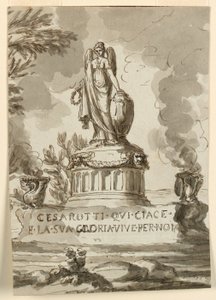 Monument Sépulcral pour Melchiore Cesarotti, Professeur à Padoue - Giuseppe Barberi