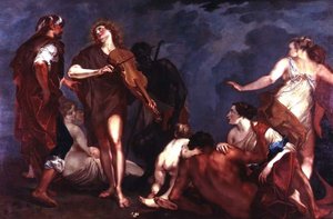Apollon et Marsyas - Giuseppe Bazzani