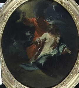 Le Christ au Mont des Oliviers, c.1730 - Giuseppe Bazzani