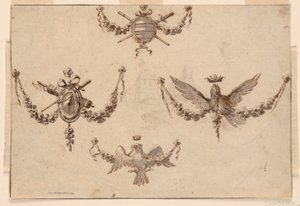 Conception pour Quatre Festons - Giuseppe Bernardino Bison