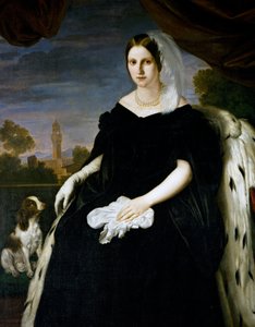 Portrait de la princesse Maria Antonia des Deux-Siciles