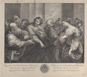 Le Christ et la femme prise en flagrant délit d