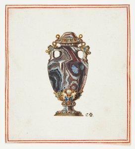 Vase en porphyre