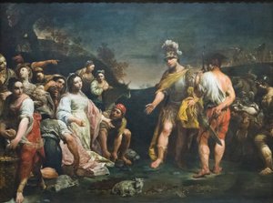 David et Abigail - Giuseppe Maria (1665 1747) Crespi