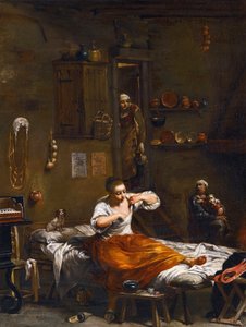 La chasse aux puces par Crespi