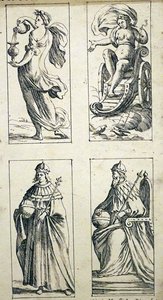 Cartes de tarot du XVIIe siècle par Giuseppe Maria Mitelli - Giuseppe Maria Mitelli